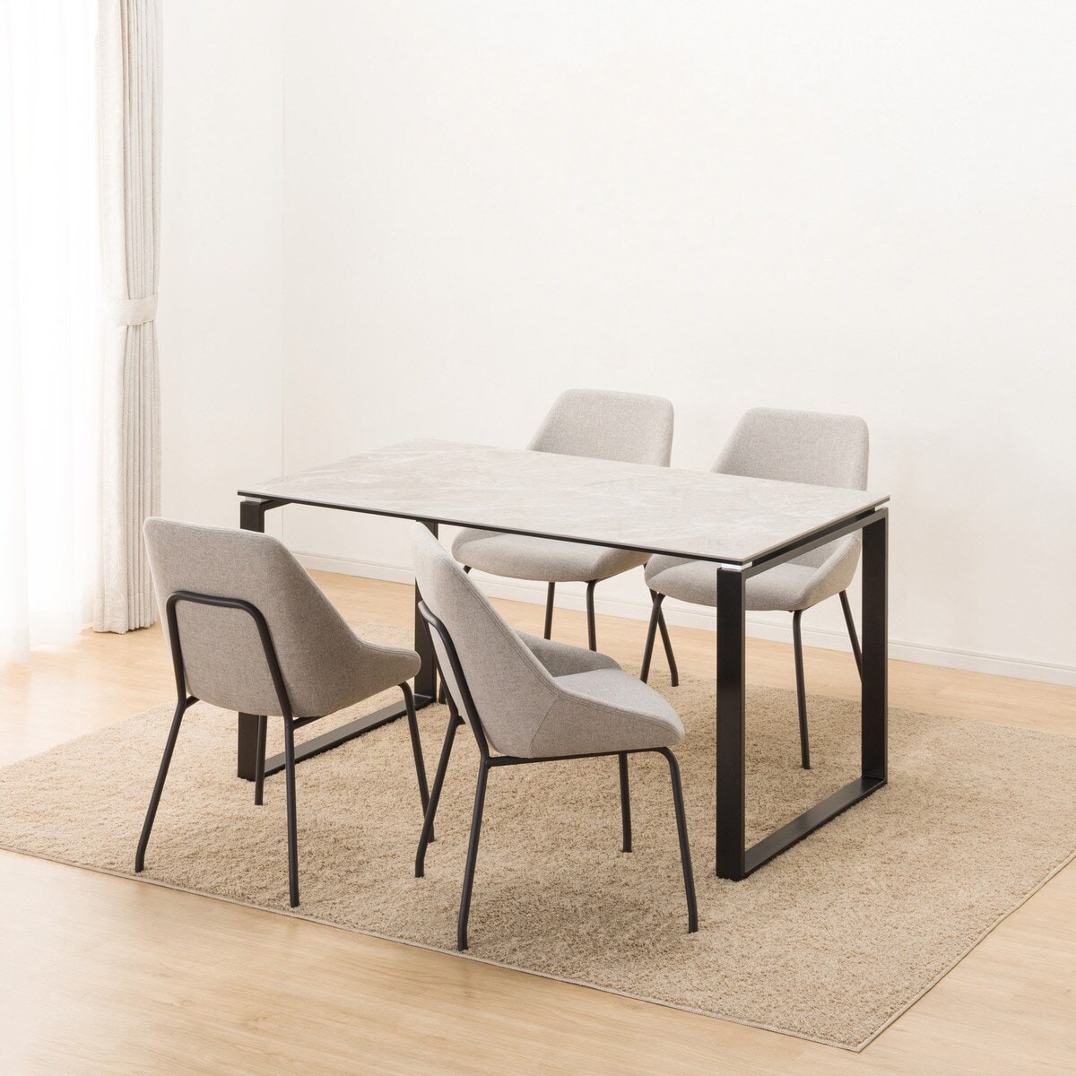 最終値下げ　ダイニングテーブル 伸長式ダイニングテーブル バターⅡ90 WAL(ﾃｰﾌﾞﾙ 5Y)WAL