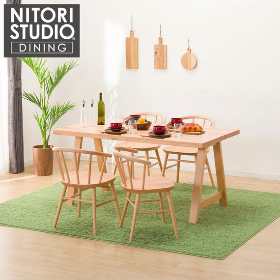 ダイニングテーブル5点セット(NコレクションT-06A 150 NA/C-53 NA 