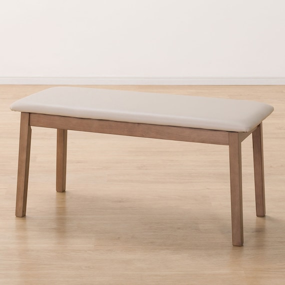 ダイニングテーブル4点セット(4LEG SI01 S 120/SI01B/ベンチSI01 MBR) 18枚目画像