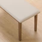 ダイニングテーブル4点セット(4LEG SI01 S 120/SI01B/ベンチSI01 MBR) 21枚目画像