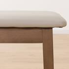 ダイニングテーブル4点セット(4LEG SI01 S 120/SI01B/ベンチSI01 MBR) 22枚目画像