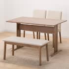 ダイニングテーブル4点セット(TLEG SI01 S 120/SI01B/ベンチSI01 MBR) 2枚目画像