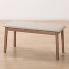 ダイニングテーブル4点セット(TLEG SI01 S 120/SI01B/ベンチSI01 MBR) 20枚目画像