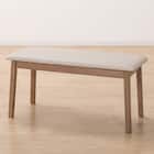 ダイニングテーブル4点セット(TLEG SI01 S 120/SI01B/ベンチSI01 MBR) 20枚目画像