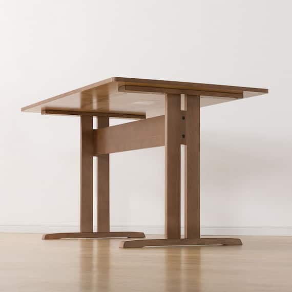 ダイニングテーブル4点セット(TLEG SI01 S 120/回転式SI01B/ベンチSI01 MBR) 8枚目画像