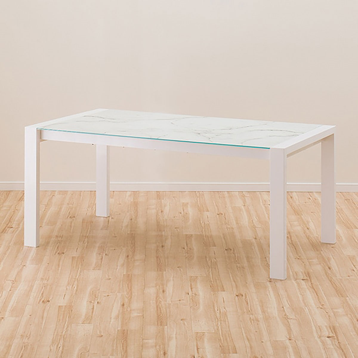 ニトリ4ヶ月使用【引渡限定・目黒区周辺】 ダイニングテーブルセット（Ｎシールド） ダイニングテーブル4点セット(Nコレクション T-11U 135A NA/WH/チェアC