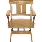 ダイニングチェア(ヤマト両肘回転板座NA/BE) 2枚目画像