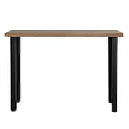 天然木ニレ突板カウンターテーブル(120)