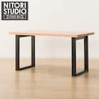 ダイニングテーブル(NコレクションT-06U 135NA/BK) 1枚目画像