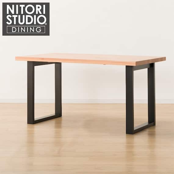 ダイニングテーブル(NコレクションT-06U 135NA/BK) 1枚目画像