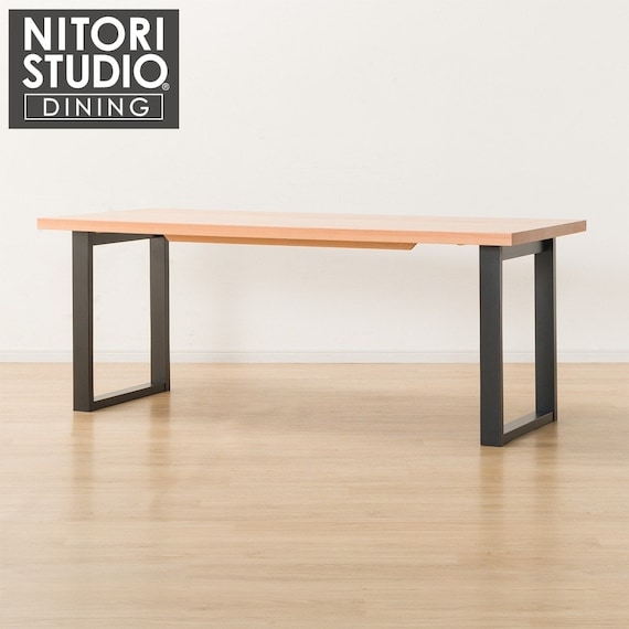 ダイニングテーブル(NコレクションT-06U 180NA/BK) 1枚目画像