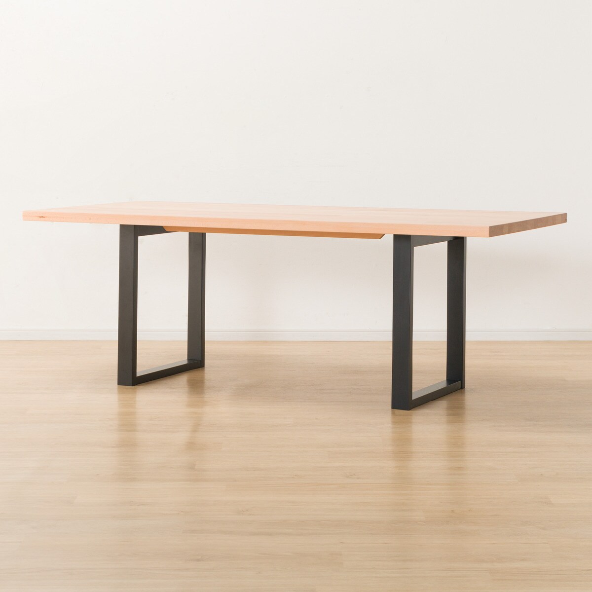 【完成品】ニトリ　ダイニングテーブル　Nスタジオ ニトリ 幅90cm ダイニングテーブル(Nコレクション T-01 90 MBR