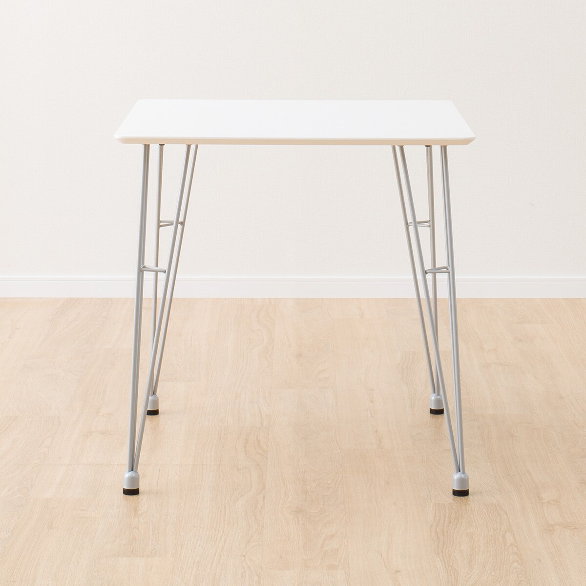 ダイニングテーブル3点セット(DTクーボ3-70WHSI/DCクーボ3布BRBK