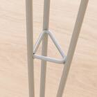 ダイニングテーブル(クーボ3 70 WH/SI) 6枚目画像