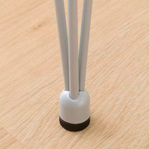 ダイニングテーブル(クーボ3 70 WH/SI) 7枚目画像