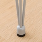 ダイニングテーブル(クーボ3 70 WH/SI) 7枚目画像