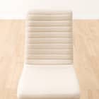 ダイニングチェア (クーボ3 布 BE/SI) 5枚目画像