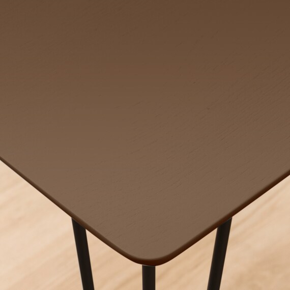 ダイニングテーブル3点セット(DTクーボ3-70MBRBK/DCクーボ3布BESI) 6枚目画像