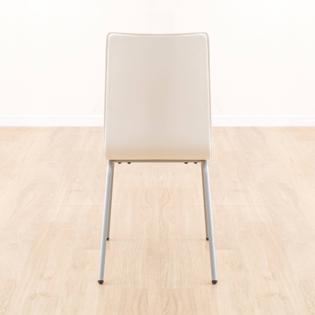 ダイニングテーブル5点セット(DTクーボ3-120MBRBK/DCクーボ3PVCWHSI