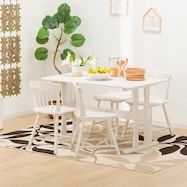 ダイニングテーブル5点セット(DTファンシー120/DCファンシー)