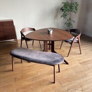 変形ダイニングテーブル4点セット(ピック561/CH)