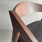 ファブリックダイニングチェア(CBL-5610 マーブル/BR) 9枚目画像