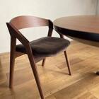 ファブリックダイニングチェア(CBL-5610 マーブル/BR) 12枚目画像