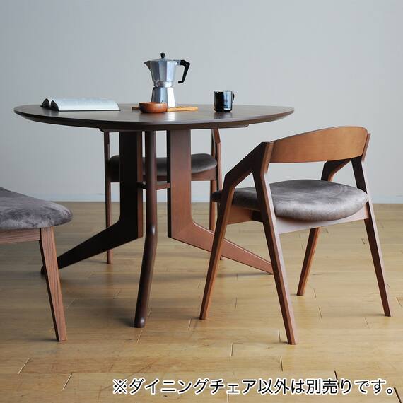 ファブリックダイニングチェア(CBL-5610 マーブル/BR) 15枚目画像