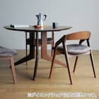 ファブリックダイニングチェア(CBL-5610 マーブル/BR) 15枚目画像