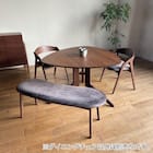 ファブリックダイニングチェア(CBL-5610 マーブル/BR) 16枚目画像