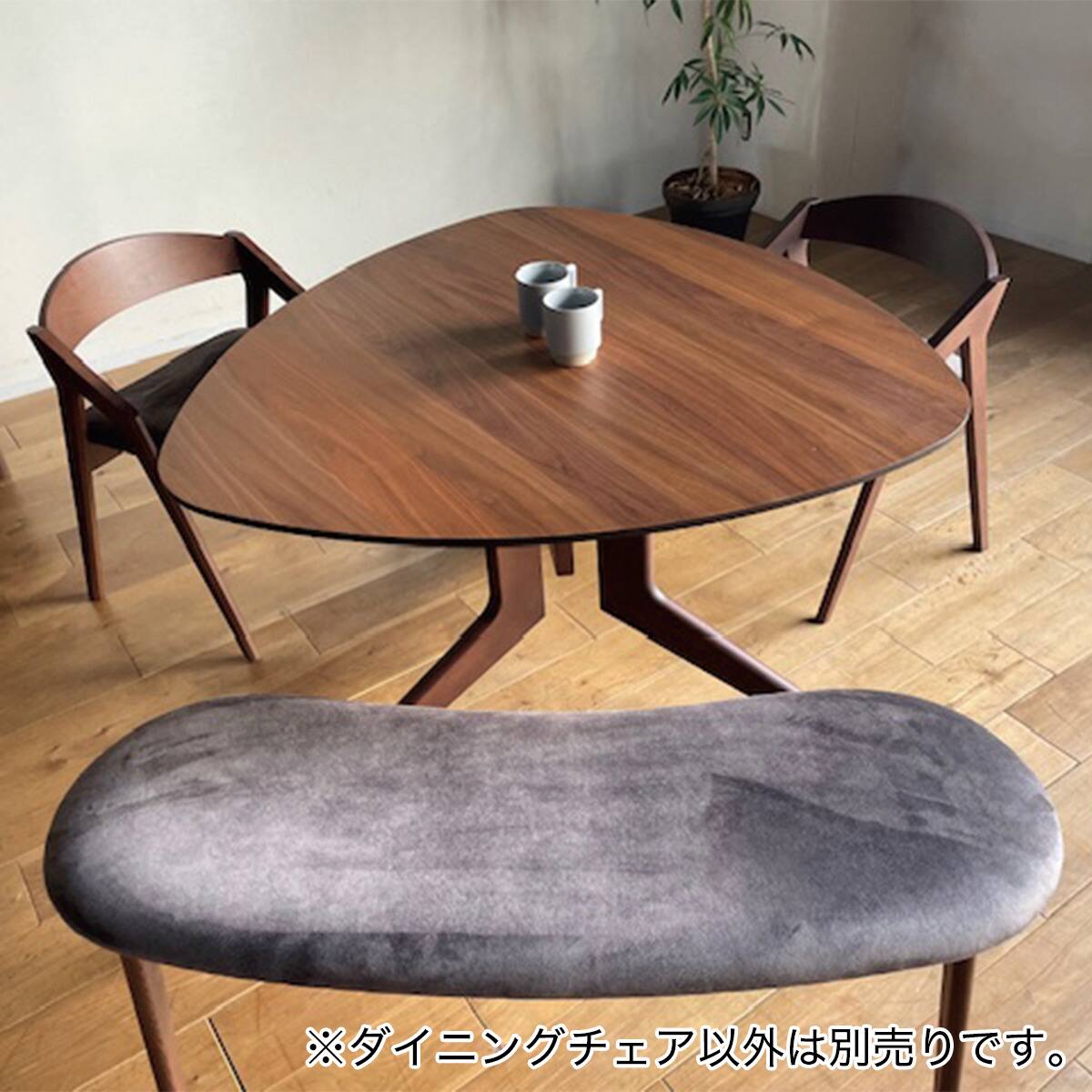 ファブリックダイニングチェア(CBL-5610 マーブル/BR) | ニトリネット