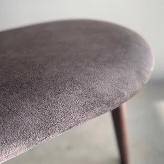 ファブリックダイニングベンチ(ミラージュ マーブル/BR) 5枚目画像