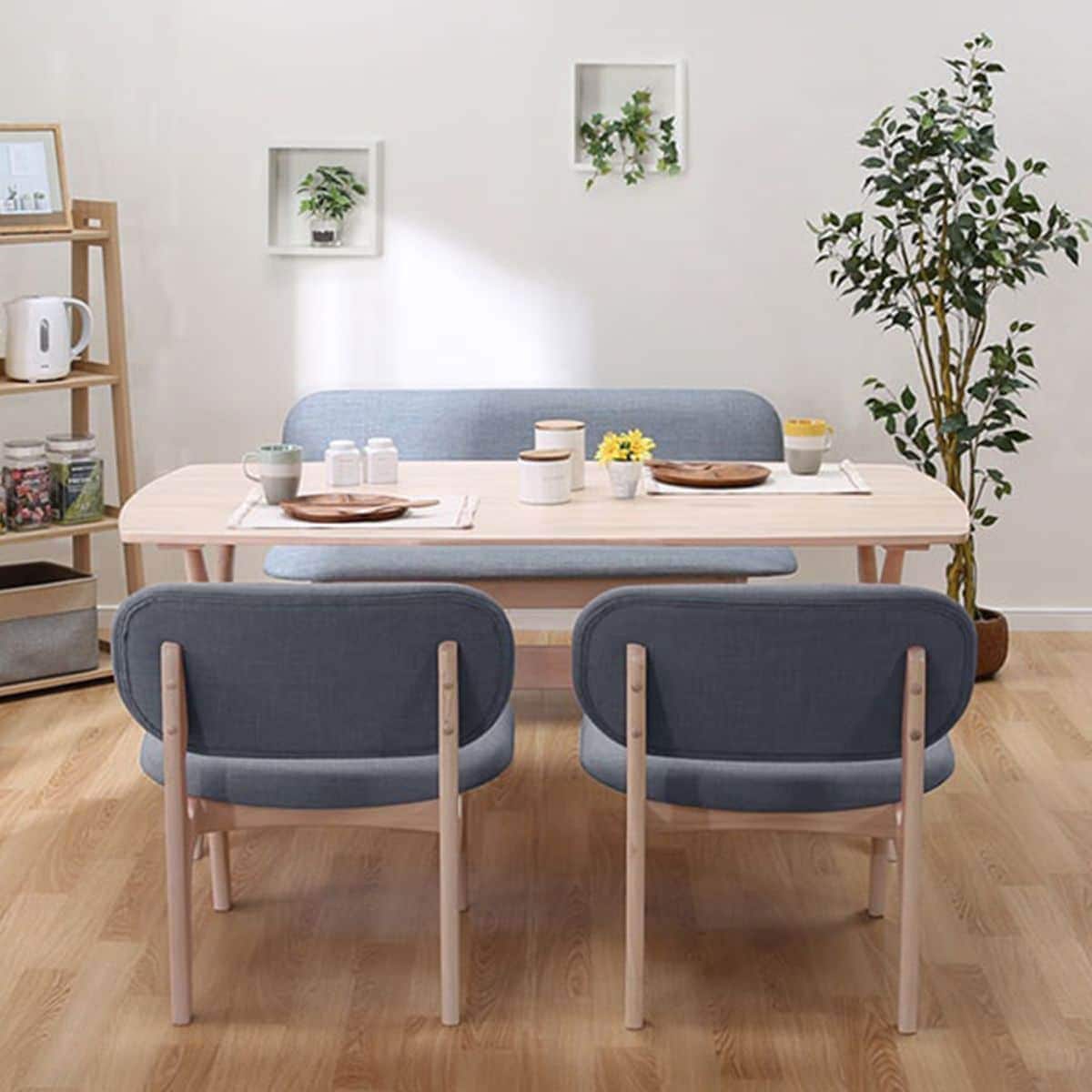 旧モデル】リビングダイニングテーブル4点セット(LDリラックス