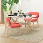 【旧モデル】リビングダイニングテーブルセット(LDテーブルリラックスワイド120WW/1PチェアWW/OR) 1枚目画像