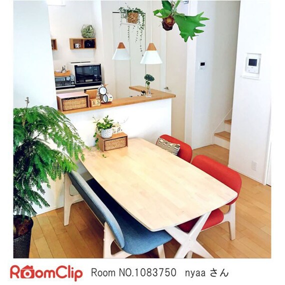 【旧モデル】リビングダイニングテーブルセット(LDテーブルリラックスワイド120WW/1PチェアWW/OR) 31枚目画像