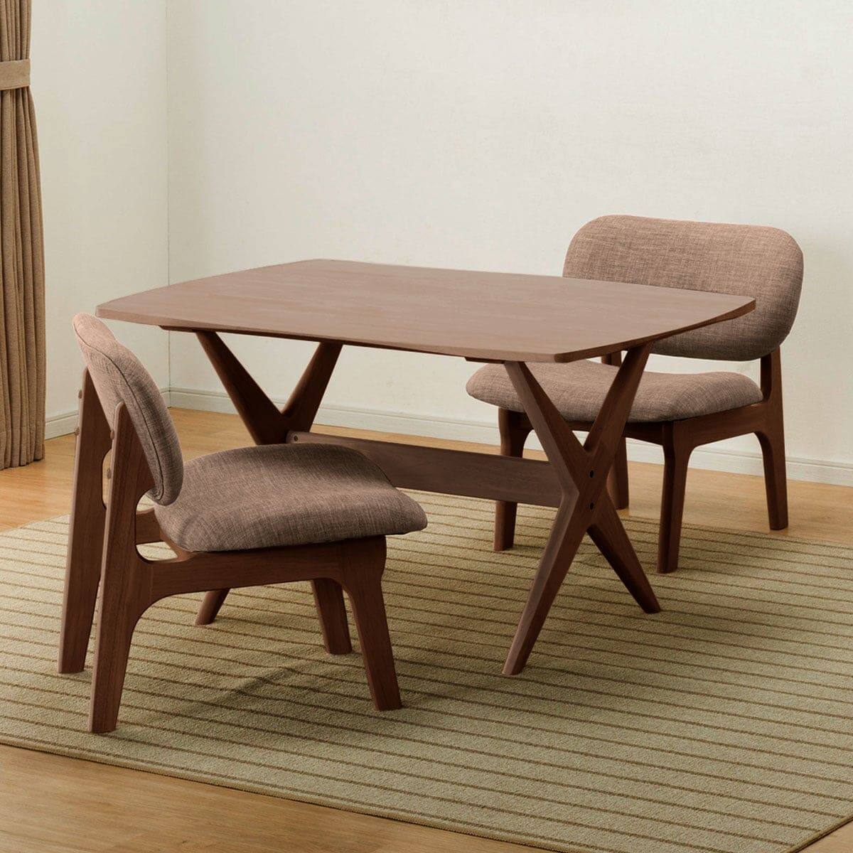 【3/27中直】≪zyt2819ジ≫ ニトリ リビングダイニングテーブル リラックスワイド 120WN-MBR 幅120cm 高さ65cm ウォールナット LDテーブル 4022124 おしゃれ/北欧風/中古家具/リユースストレージ仙台/仙台港インター下りてすぐ 080222-57 リビングダイニングテーブル(リラックスワイド120WN-MBR) | ニトリ