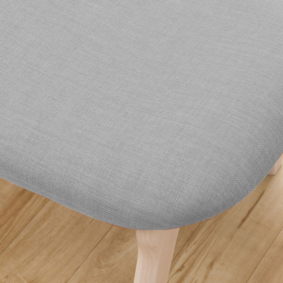 【旧モデル】傷・汚れに強いファブリック スツール(Nシールドリラックスワイド WW/GY) 8枚目画像