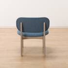 【旧モデル】リビングダイニング1人用チェア(リラックスワイドNシールド布 GY/TBL) 17枚目画像