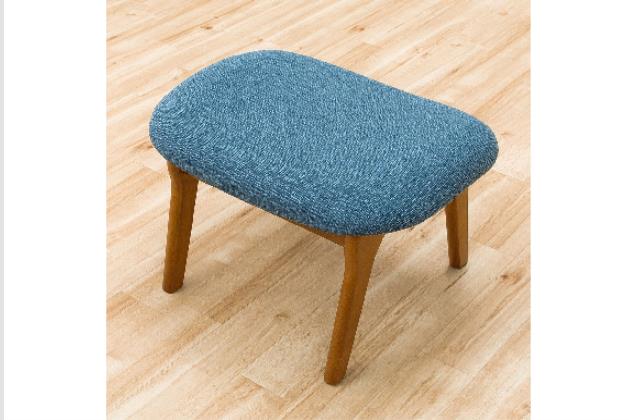 スツール　リラックスワイド　ニトリ　ミドルブラウン/ターコイズブルー ｽﾂｰﾙ ﾘﾗｯｸｽﾜｲﾄﾞKB MBR/TBL | ニトリネット【公式】 家具・インテリア通販