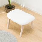 傷・汚れに強い合成皮革 スツール(Nシールド リラックスワイド WW/IV) 2枚目画像