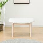 傷・汚れに強い合成皮革 スツール(Nシールド リラックスワイド WW/IV) 3枚目画像