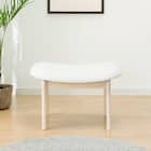 傷・汚れに強い合成皮革 スツール(Nシールド リラックスワイド WW/IV) 3枚目画像