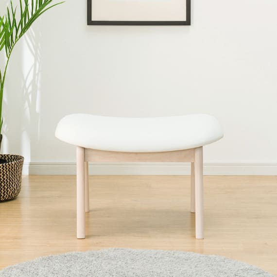 傷・汚れに強い合成皮革 スツール(Nシールド リラックスワイド WW/IV) 3枚目画像