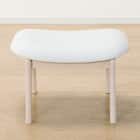 傷・汚れに強い合成皮革 スツール(Nシールド リラックスワイド WW/IV) 5枚目画像