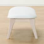 傷・汚れに強い合成皮革 スツール(Nシールド リラックスワイド WW/IV) 6枚目画像