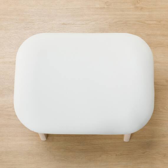 傷・汚れに強い合成皮革 スツール(Nシールド リラックスワイド WW/IV) 7枚目画像