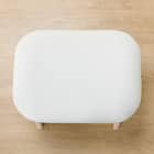 傷・汚れに強い合成皮革 スツール(Nシールド リラックスワイド WW/IV) 7枚目画像