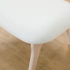 傷・汚れに強い合成皮革 スツール(Nシールド リラックスワイド WW/IV) 9枚目画像