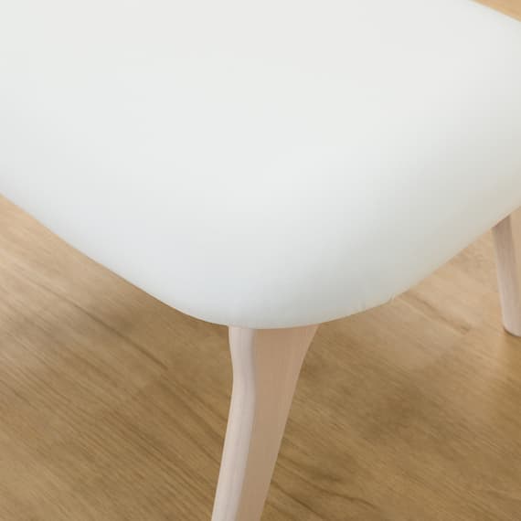 傷・汚れに強い合成皮革 スツール(Nシールド リラックスワイド WW/IV) 9枚目画像