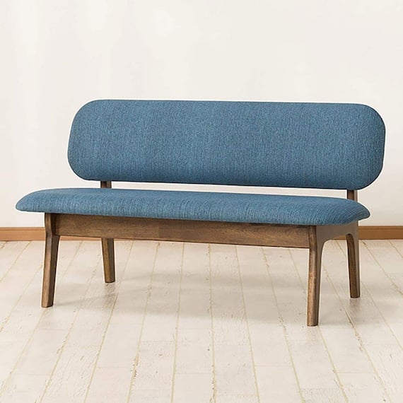 【旧モデル】リビングダイニング2人掛けチェア(リラックスワイド MBR/TBL) 1枚目画像